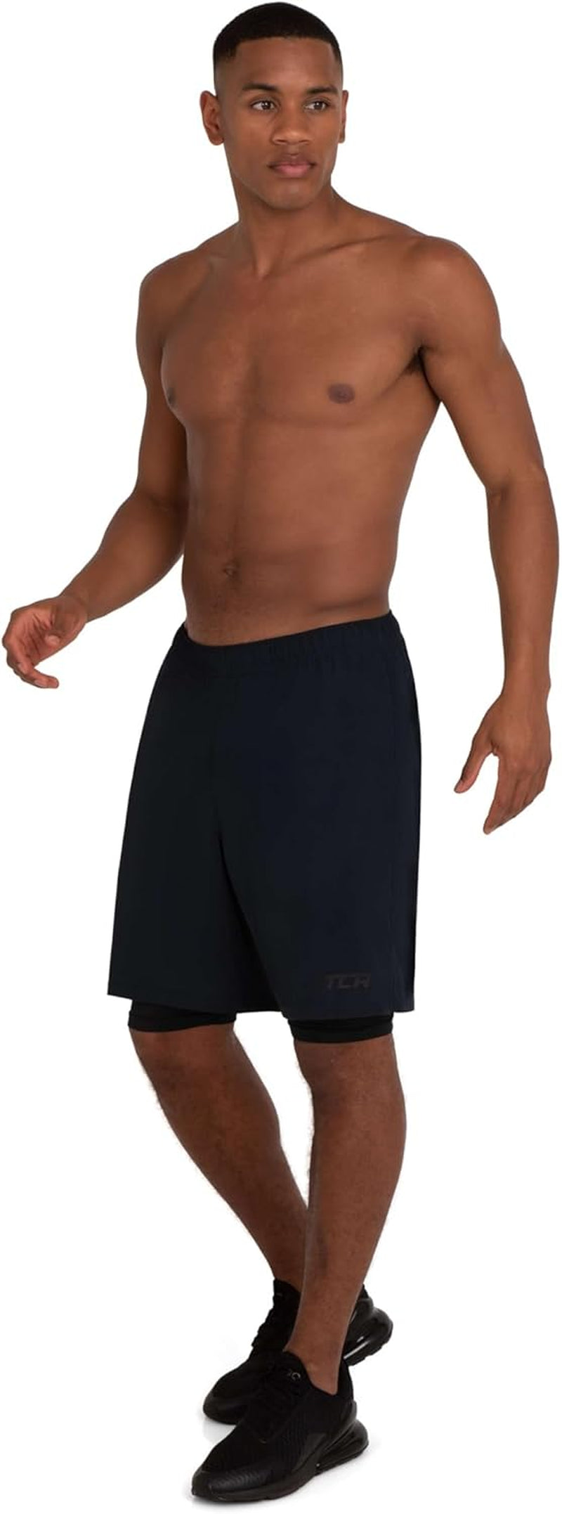 Men'S Ultra 2 in 1 Running Shorts with Inner Compression Short and Zip Pocket