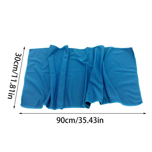 Ultimate Quick-Dry Sports Cooling Towel Set - Perfect for Yoga, Golf, Swimming, Fitness, and Camping!